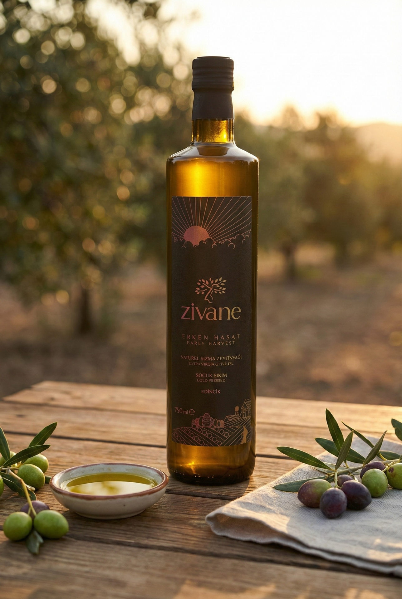 Naturel Sızma Zeytinyağı - Erken Hasat (750ml.)