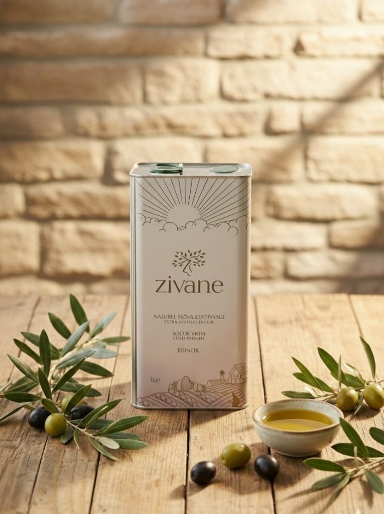 Naturel Sızma Zeytinyağı - Olgun Hasat (1Lt.)