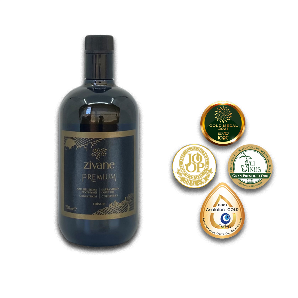 Premium Naturel Sızma Zeytinyağı - Edincik (İlk Hasat 0,75 lt.)